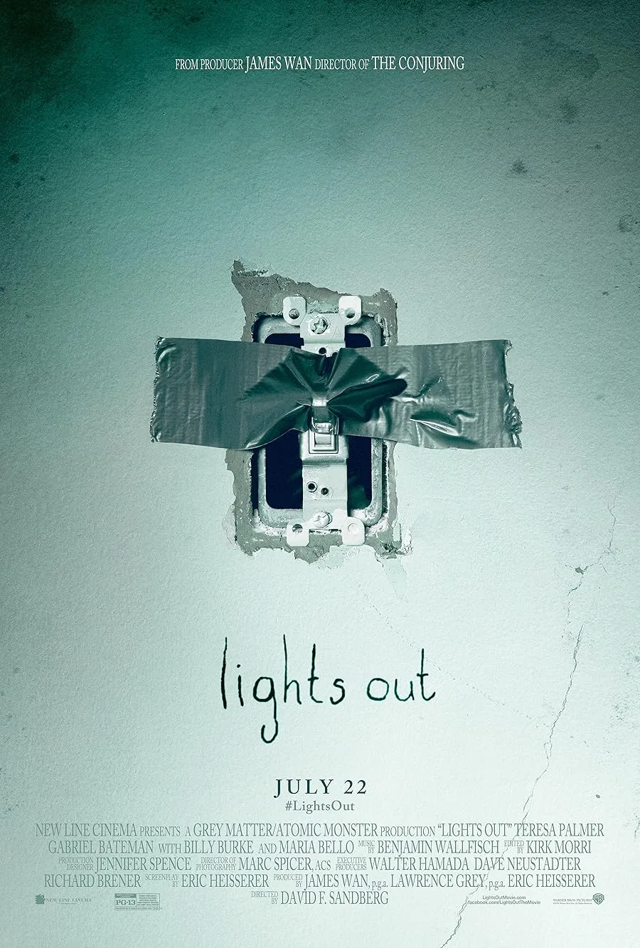 دانلود فیلم Lights Out 2016 بدون سانسور